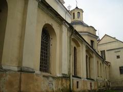 Northern facade of the Church of St. Johns in Vilnius