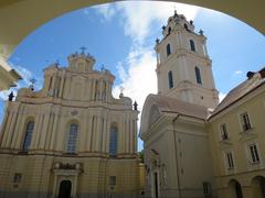 View of St. John's Church in Vilnius