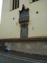 Church of St. Johns in Vilnius with memorial plaque of Chreptowicz Family from 1759 on Pilies street