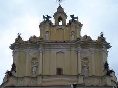 Church of St. Johns in Vilnius eastern facade