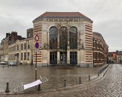Conservatoire à rayonnement régional de Lille building exterior in October 2020
