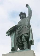 Memorial monument in Moravian Square Brno