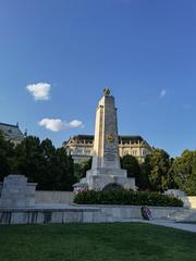 Soviet War Memorial at Szabadság tér in Budapest