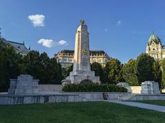 Soviet War Memorial at Szabadság tér in Budapest
