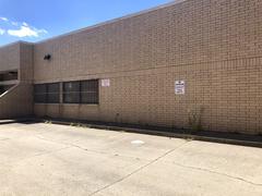Crosley Field remnant at City Gospel Mission in Queensgate Cincinnati OH
