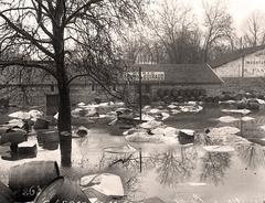 1910 flood at the Entrepôt de Bercy in Paris