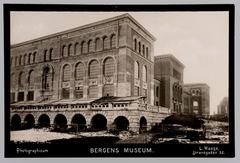 Historic Bergens Museum building in Norway from late 19th century