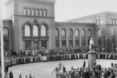 Commemoration of the foundation stone laying ceremony of the University of Bergen in 1946