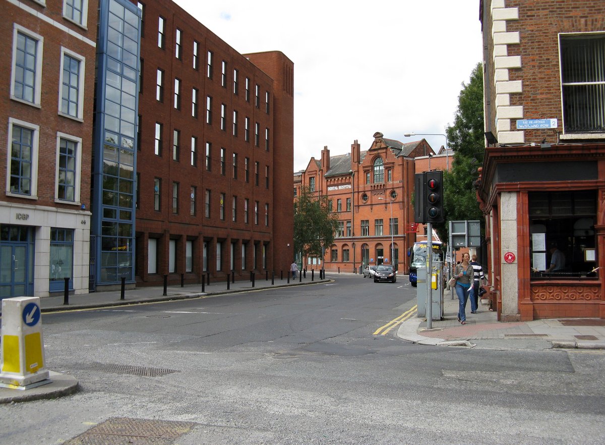Dublin Dental University Hospital building in Dublin, Republic of Ireland