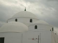 Domes of Sidi Mahrez Mosque in Bab Souika, Tunis