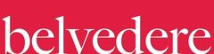 Belvedere Wien logo in stylized text