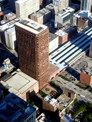 View of The Chicago Stock Exchange and LaSalle Street Train Station from the Sears Tower