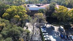 Aerial view of Museo de Arte Moderno