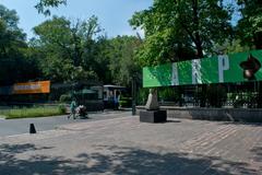 Modern Art Museum exhibitions in Mexico City with visitors