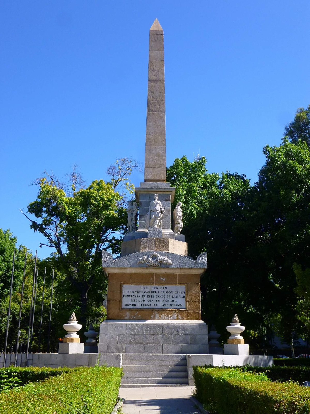 Monumento a los Caídos por España at Plaza de la Lealtad in Madrid