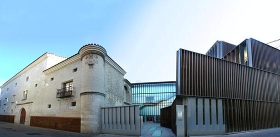 Museos Bibat entrance in the medieval quarter of Vitoria-Gasteiz