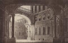 Decorative court design by Julius Quaglio from the National Library Vienna