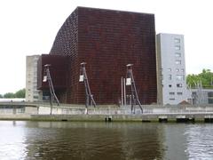 Exterior view of Museo Marítimo Ría de Bilbao with modern architectural design