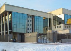 Ice hockey game at Torwar indoor arena in Warsaw Poland