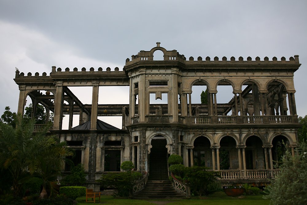 Ruins of the mansion of Don Mariano Ledesma Lacson in Bacolod Philippines