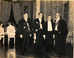 Gala dinner at the Presidency of the Republic of Panama in 1946