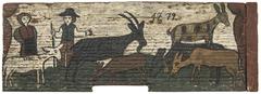 1772 painting of Panjska Koncnica by Kozji pastirček