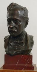 Bust of Michael Haberlandt at the Austrian Museum of Folk Life and Folk Art in Vienna