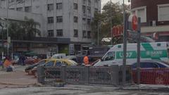 Entrance to Lacroze Station of Buenos Aires Metro