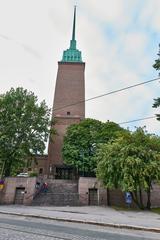 Mikael Agricola Church in Helsinki on a sunny day