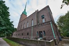 Mikael Agricola Church in Helsinki under clear sky