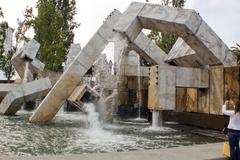Vaillancourt Fountain at Port of San Francisco Embarcadero Historic District