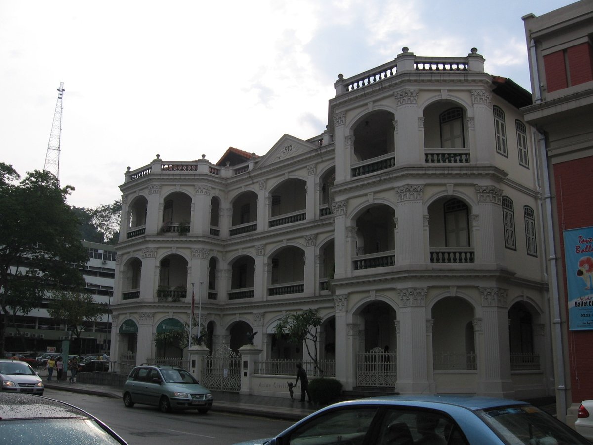 Asian Civilisations Museum building on Armenian Street with traditional architecture