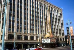 The Fabulous Fox Theater on Woodward Avenue, a beautifully restored historic movie palace in Michigan