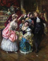 Farandola dance performance by the ballet of the Marseille Opera