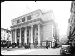 Historic facade of Opéra Municipal de Marseille in France