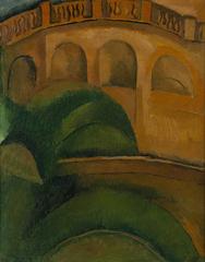 Painting Arcades at L'Estaque by Raoul Dufy, oil on canvas