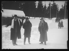 French actors at Frognerseteren in Oslo