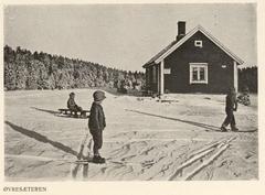 Historical image of Øvresæteren near Frognersæteren before 1914