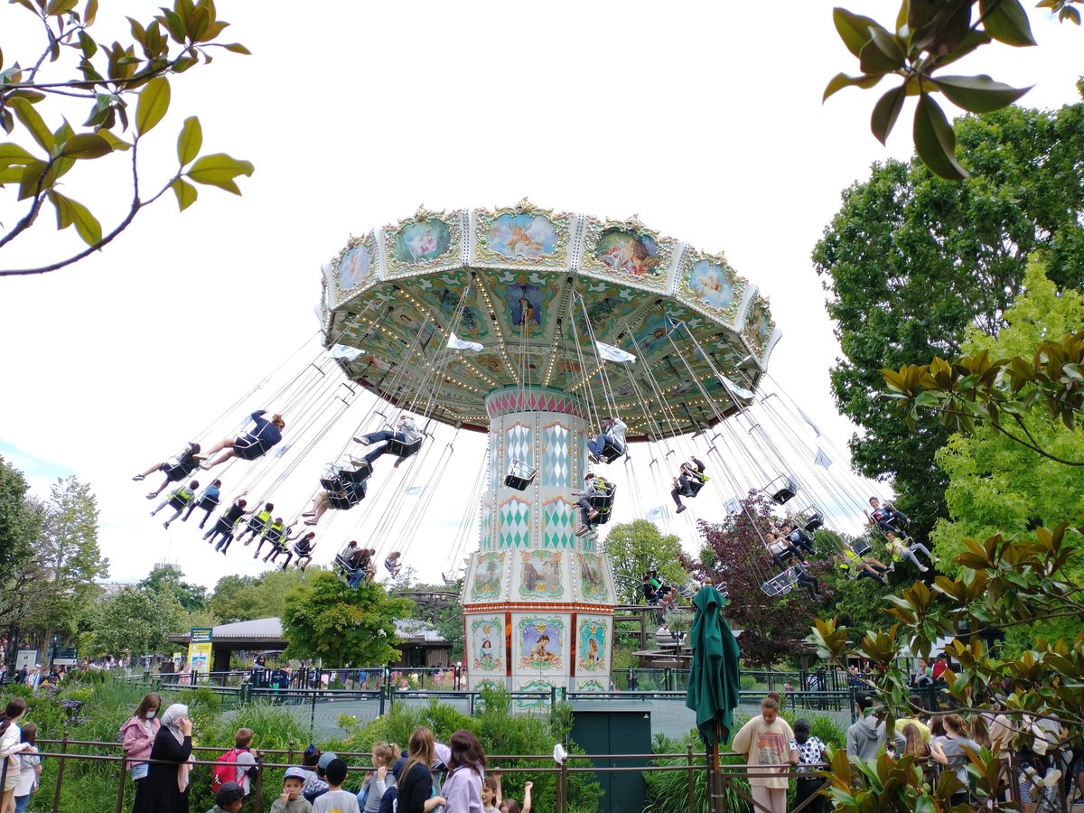 Carousel in Jardin d'Acclimatation, Paris