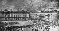 Fire at the Grand Theatre of Capitole in Toulouse on August 10, 1917