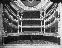 The Capitole Theatre auditorium in 1926 with elegant architecture and seating