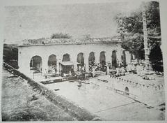 Historical photograph of Takht Sri Patna Sahib Gurudwara in Patna, Bihar, India