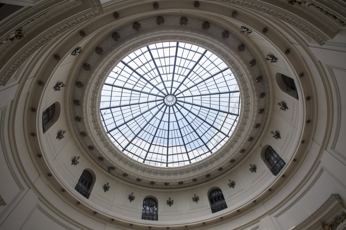 Historic Centro Cultural Banco do Brasil building in Rio de Janeiro, Brazil
