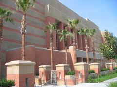 Exterior view of USC Galen Center arena