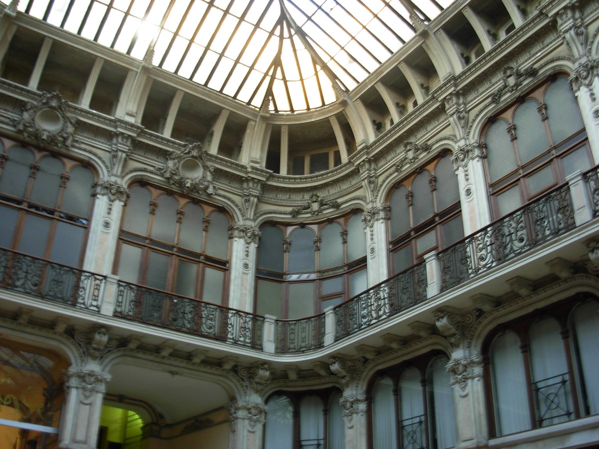 Historic building facade with ornate architectural details