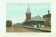Berlin Grand Trunk Passenger Station in Kitchener Ontario historic railway building