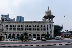 Kuala Lumpur Railway Station historic building exterior