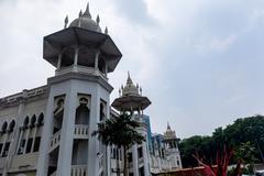 Kuala Lumpur Railway Station building with distinct Moorish architecture