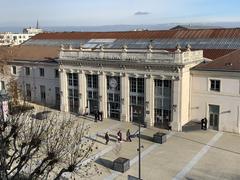 View of Gare de Valence-Ville railway station on January 16, 2021