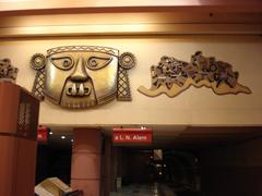 Decorative artwork at Los Incas Station, Buenos Aires Subway Line B, Argentina